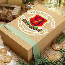 Load image into Gallery viewer, Kiss-Cut Stickers - USMC - 9th Marine Regiment - Striking Ninth