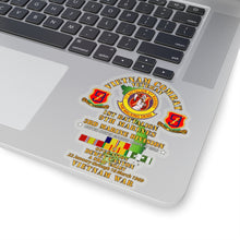 Load image into Gallery viewer, Kiss-Cut Stickers - USMC - 1st Bn 9th Marines - 3rd MarDiv - Operation Dewey Canyon w VN SVC