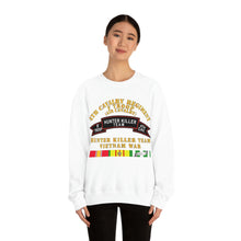 Load image into Gallery viewer, Unisex Heavy Blend Crewneck Sweatshirt - Army - F Troop, 4th Cavalry, Hunter Killer Team, Vietnam War with Vietnam Service Ribbons