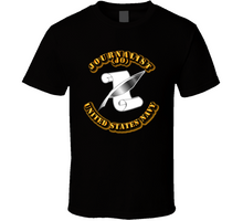 Load image into Gallery viewer, Navy - Rate - Journalist - T-SHIRTS - CLASSIC
