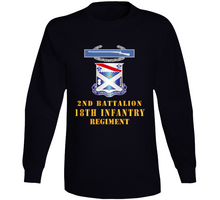 Load image into Gallery viewer, Army - 2nd Bn 18th Inf W Dui - Cib Long Sleeve