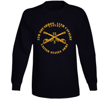 Load image into Gallery viewer, Army - 5th Squadron, 15th Cavalry - Sabers W Br Long Sleeve