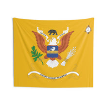 Load image into Gallery viewer, Indoor Wall Tapestries - 2nd Battalion, 8th Cavalry Regiment - (Honor and Courage) - Regimental Colors Tapestry
