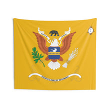 Load image into Gallery viewer, Indoor Wall Tapestries - 2nd Battalion, 8th Cavalry Regiment - (Honor and Courage) - Regimental Colors Tapestry