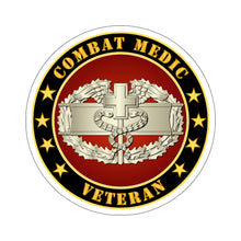 Load image into Gallery viewer, Kiss-Cut Stickers - Army - Combat Medic Veteran