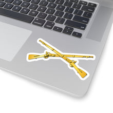 Load image into Gallery viewer, Kiss-Cut Stickers - Army - Infantry Branch - Crossed Rifles