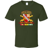 Load image into Gallery viewer, Army - 17th Field Artillery w Br - Ribbon VN SVC Vet Tab V1 Classic T Shirt