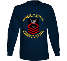 Load image into Gallery viewer, Navy - Rate - Ocean Systems Technician Cpo - Ot - Red - Usn Long Sleeve
