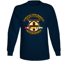 Load image into Gallery viewer, Army - 24th Evacuation Hospital W Svc Ribbon Long Sleeve