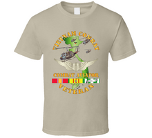 Load image into Gallery viewer, Army - Vietnam Combat Avn Vet Combat Aviator - Air Assault W Svc Classic T Shirt
