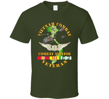Load image into Gallery viewer, Army - Vietnam Combat Avn Vet Combat Aviator - Air Assault W Svc Classic T Shirt