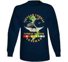 Load image into Gallery viewer, Army - Vietnam Combat Avn Vet Combat Aviator - Air Assault W Svc Long Sleeve