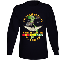 Load image into Gallery viewer, Army - Vietnam Combat Avn Vet Combat Aviator - Air Assault W Svc Long Sleeve