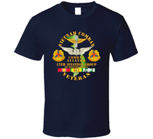 Load image into Gallery viewer, Army - Vietnam Combat Avn Vet W Combat Aviator - 12th Avn Groupi Mil Region Iii W Svc Classic T Shirt