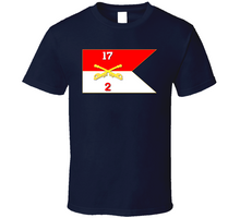 Load image into Gallery viewer, Army - 2nd Squadron, 17th Cavalry Guidon Classic T Shirt