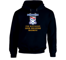 Load image into Gallery viewer, Army - 2nd Bn 18th Inf W Dui - Cib Hoodie