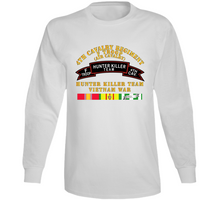 Load image into Gallery viewer, Army - F Troop 4th Cav - Hunter Killer W Vietnam War Svc Long Sleeve