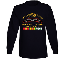 Load image into Gallery viewer, Army - F Troop 4th Cav - Hunter Killer W Vietnam War Svc Long Sleeve