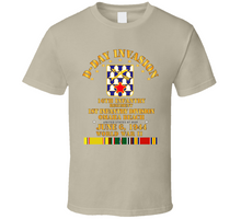 Load image into Gallery viewer, Army - 16th Infantry Regt - 1st Id - D Day W Svc Classic T Shirt
