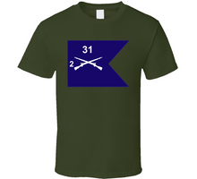 Load image into Gallery viewer, Army - Guidon - 2nd Bn 31st Infantry Classic T Shirt