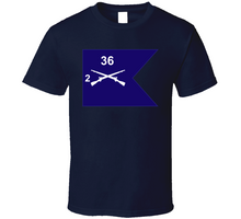 Load image into Gallery viewer, Army - Guidon - 2nd Bn 36th Infantry Classic T Shirt