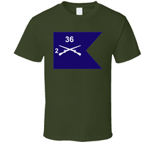 Load image into Gallery viewer, Army - Guidon - 2nd Bn 36th Infantry V1 Classic T Shirt