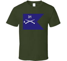Load image into Gallery viewer, Army - Guidon - 4th Bn 31st Infantry Classic T Shirt