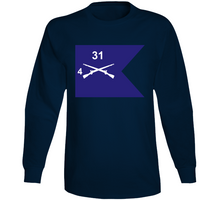 Load image into Gallery viewer, Army - Guidon - 4th Bn 31st Infantry Long Sleeve