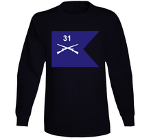 Load image into Gallery viewer, Army - Guidon - 31st Infantry Regiment V1 Long Sleeve
