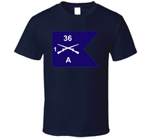Load image into Gallery viewer, Army - Guidon - A Co - 1st Bn 36th Infantry Classic T Shirt