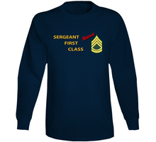 Load image into Gallery viewer, Army - Sergeant First Class - Retired Italic V1 Long Sleeve