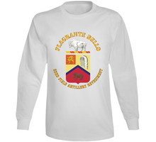 Load image into Gallery viewer, Army - Coa - Flagrante Bello - 83rd Field Artillery Regiment Long Sleeve
