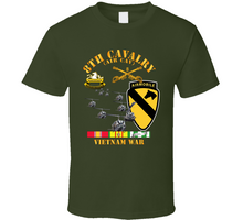Load image into Gallery viewer, Army - 8th Cavalry (Air Cav) - 1st Cav Division w SVC V1 Classic T Shirt