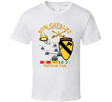 Load image into Gallery viewer, Army - 8th Cavalry (Air Cav) - 1st Cav Division w SVC V1 Classic T Shirt