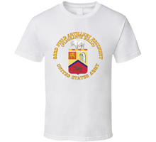 Load image into Gallery viewer, Army - Coa - 83rd Field Artillery Regiment - Flagrante Bello Classic T Shirt