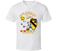 Load image into Gallery viewer, Army - 9th Cavalry (Air Cav) - 1st Cav Division w SVC V1 Classic T Shirt