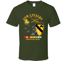 Load image into Gallery viewer, Army - 9th Cavalry (Air Cav) - 1st Cav Division w SVC V1 Classic T Shirt