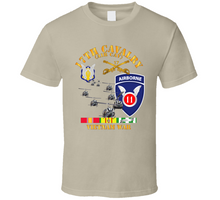 Load image into Gallery viewer, Army - 17th Cavalry (Air CAv) - 11th Airborne Division w SVC Classic T Shirt