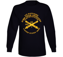 Load image into Gallery viewer, Army - Hq Btry 1st Bn 83rd Field Artillery Regt - W Arty Branch Long Sleeve