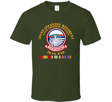 Load image into Gallery viewer, Army - 501st Infantry Regiment w IRAQ SVC V1 Classic T Shirt