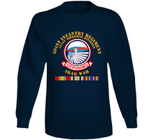 Load image into Gallery viewer, Army - 501st Infantry Regiment w IRAQ SVC V1 Long Sleeve