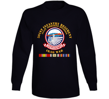Load image into Gallery viewer, Army - 501st Infantry Regiment w IRAQ SVC V1 Long Sleeve