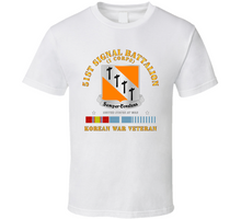 Load image into Gallery viewer, Army - 51st Signal Battalion - Korean War Veteran Classic T Shirt