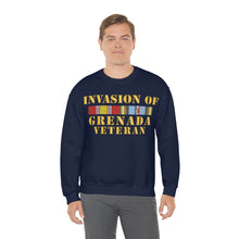 Load image into Gallery viewer, Unisex Heavy Blend Crewneck Sweatshirt - Army - Grenada Invasion Veteran w EXP SVC
