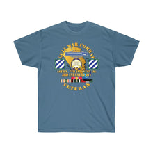 Load image into Gallery viewer, Unisex Ultra Cotton Tee - Army - Gulf War Combat Infantry Vet w 1st Bn 7th Inf - 3rd ID SSI