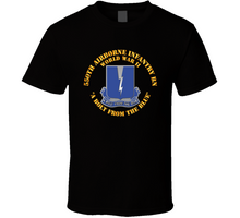 Load image into Gallery viewer, Army - Distinctive Unit Insignia - 550th Airborne Infantry Battalion - T Shirt - Classic