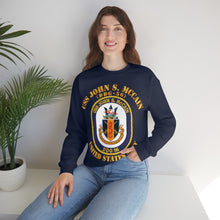 Load image into Gallery viewer, Unisex Heavy Blend Crewneck Sweatshirt - USS John S. McCain (DDG-56)