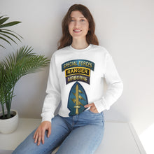 Load image into Gallery viewer, Unisex Heavy Blend Crewneck Sweatshirt - Sof - Special Forces - Ranger - Ssi V1