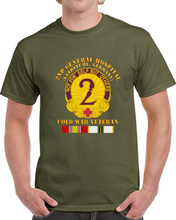 Load image into Gallery viewer, Army - 2nd General Hospital - Landstuhl Frg - With Cold Vietnam Service Ribbons T Shirt, Hoodie and Long Sleeve