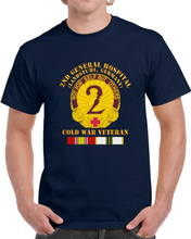 Load image into Gallery viewer, Army - 2nd General Hospital - Landstuhl Frg - With Cold Vietnam Service Ribbons T Shirt, Hoodie and Long Sleeve